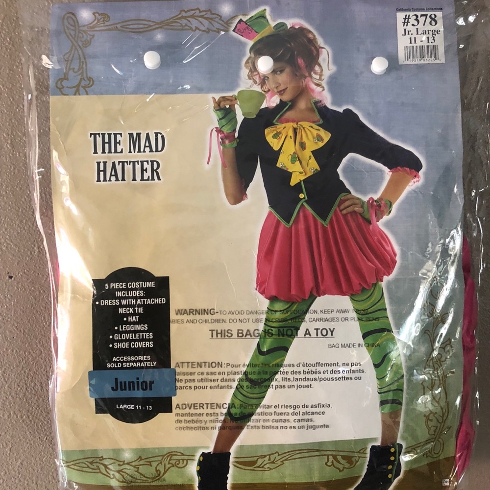 The Mad Hater Girls Halloween Costume